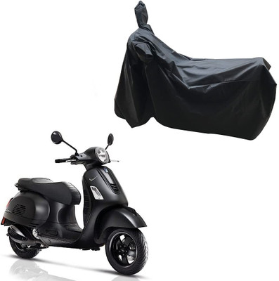 KEDIT Two Wheeler Cover for Vespa(Vespa, Black)