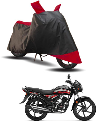 KEDIT Two Wheeler Cover for Honda(Dream Neo, Red, Black)