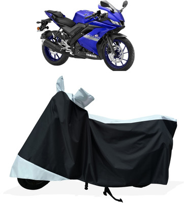 Tricway Two Wheeler Cover for Yamaha(YZF R15 V3, White)