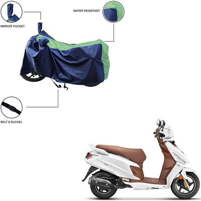 Furnish Flow Two Wheeler Cover for Hero(Maestro Edge 125, Green, Blue)
