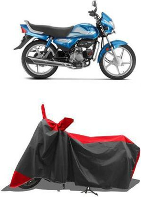 smwzxyu Waterproof Two Wheeler Cover for Hero(HF Deluxe, Red)