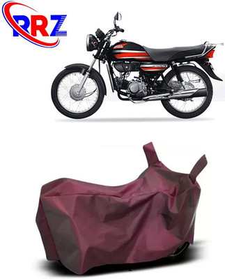 RRZ Waterproof Two Wheeler Cover for Honda(CD Dawn, Maroon)