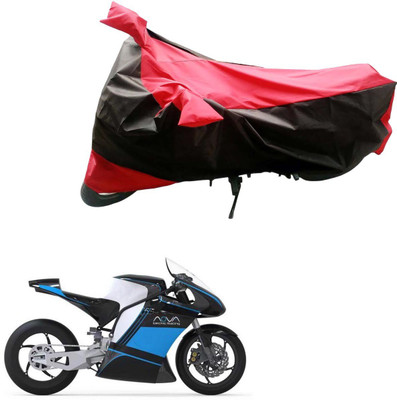 Mdstar Waterproof Two Wheeler Cover for Kinetic(Nova, Black, Red)