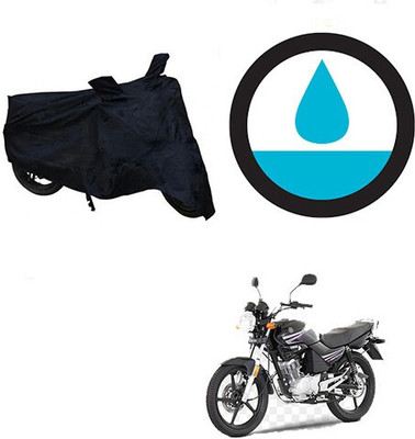 SK AUTO Waterproof Two Wheeler Cover for Yamaha(Libero, Black)
