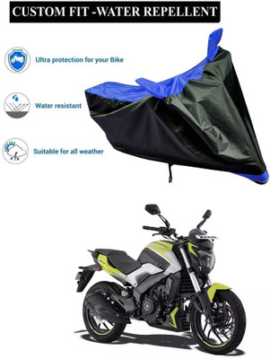 GOSHIV-car and bike accessories Waterproof Two Wheeler Cover for Bajaj(Dominar, Blue)