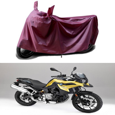 THE REAL ARV Waterproof Two Wheeler Cover for BMW(F 750 GS, Maroon)