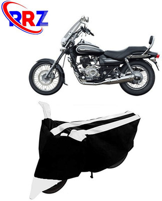 RRZ Waterproof Two Wheeler Cover for Bajaj(Avenger 220 DTS-i, Black, White)