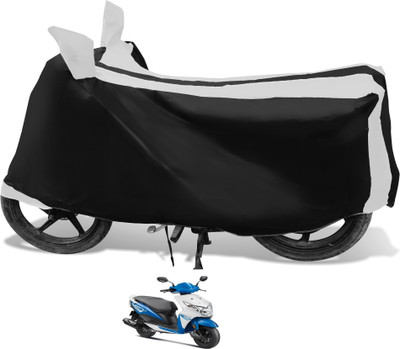 Euro Care Waterproof Two Wheeler Cover for Honda(Dio, White)