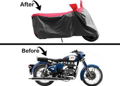 Archistylo Waterproof Two Wheeler Cover for Royal Enfield(Classic 350, Multicolor)