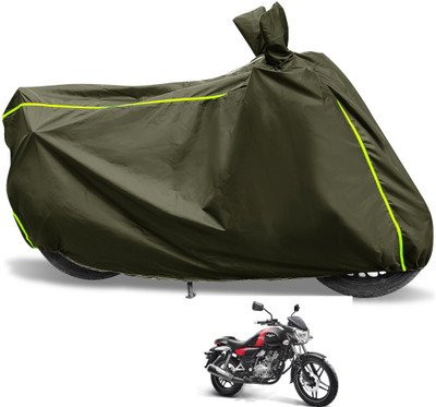 Euro Care Waterproof Two Wheeler Cover for Bajaj(Green)