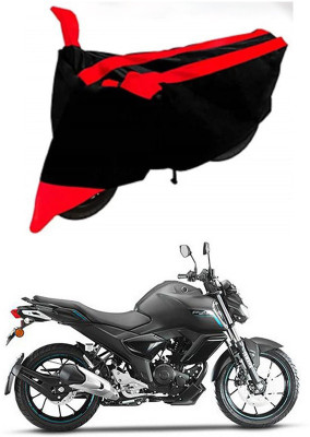 AutoGalaxy Waterproof Two Wheeler Cover for Yamaha(FZ-S Fi Version 3.0, Red, Black)