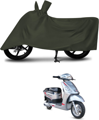 aosis Waterproof Two Wheeler Cover for Hero(Electric NYX, Green)
