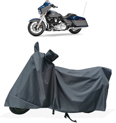 Tricway Two Wheeler Cover for Harley Davidson(Street Glide Special, Grey)