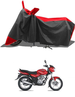 AASHTIK MART Two Wheeler Cover for Bajaj(Discover 125 DTS-i, Red)
