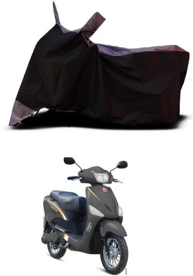 VESMEI Two Wheeler Cover for Hero(Electric Optima Li BS6, Grey)