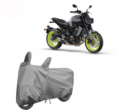 DeepShakshi AUTOMOTIVE Waterproof Two Wheeler Cover for Yamaha(MT-09, Grey)