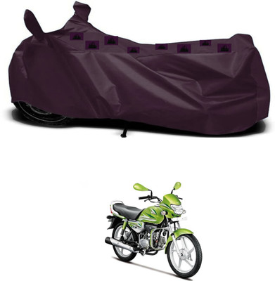 ZEDTEEK Waterproof Two Wheeler Cover for Hero(Black)