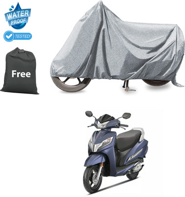 CODOKI Waterproof Two Wheeler Cover for Honda(Activa 125, Silver)