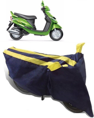 DeepShakshi AUTOMOTIVE Waterproof Two Wheeler Cover for Mahindra(Rodeo RZ, Yellow)