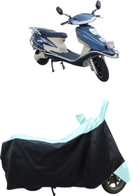 Coxtor Waterproof Two Wheeler Cover for Tunwal(Sport 63 60V, White)