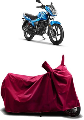 AASHTIK AMRT Two Wheeler Cover for TVS(Star City Plus, Maroon)