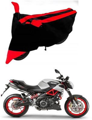 AutoGalaxy Waterproof Two Wheeler Cover for Aprilia(Shiver 900, Red, Black)