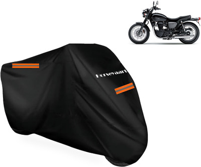 Horseyaart Waterproof Two Wheeler Cover for Kawasaki(W800 BS6, Black)
