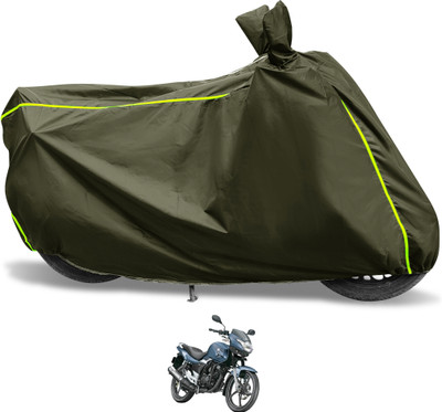 Euro Care Waterproof Two Wheeler Cover for Suzuki(GS 150R, Green)