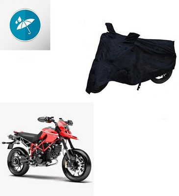 MMSSTAR Waterproof Two Wheeler Cover for Ducati(Hypermotard, Black)