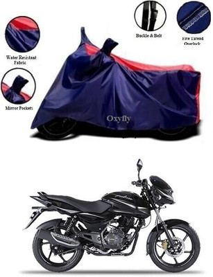 OXYFLY Waterproof Two Wheeler Cover for Bajaj(Pulsar 150 DTS-i, Blue, Red)