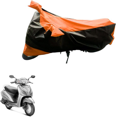 MMSSTAR Waterproof Two Wheeler Cover for Honda(Activa 3G, Black, Blue)