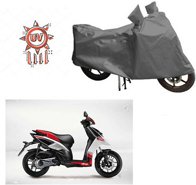 DeepShakshi AUTOMOTIVE Waterproof Two Wheeler Cover for Aprilia(SR 125, Grey)
