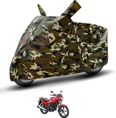 MOCKHE Waterproof Two Wheeler Cover for Hero(Achiever 150, Brown)