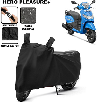 SRP PRODUCT Waterproof Two Wheeler Cover for Hero(Pleasure, Black)