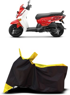 VESMEI Two Wheeler Cover for Honda(Cliq BS6, Yellow)