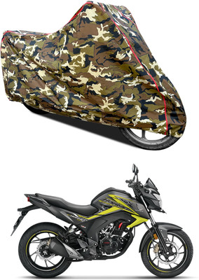 PAGORA Waterproof Two Wheeler Cover for Honda(CB Hornet 160, Yellow)