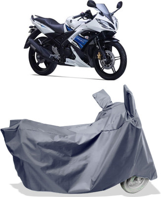 Amexride Two Wheeler Cover for Yamaha(YZF R15S BS6, Grey)