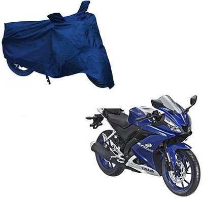 DeepShakshi AUTOMOTIVE Two Wheeler Cover for Yamaha(R15, Blue)