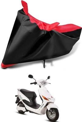 RideXpert Waterproof Two Wheeler Cover for Hero(Electric Cruz, Black, Orange)