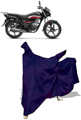 Amexride Two Wheeler Cover for Hero(CD 110 Dream, Blue)