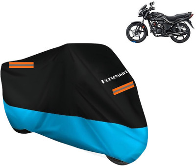 Horseyaart Waterproof Two Wheeler Cover for Hero(Passion Pro TR, Blue)