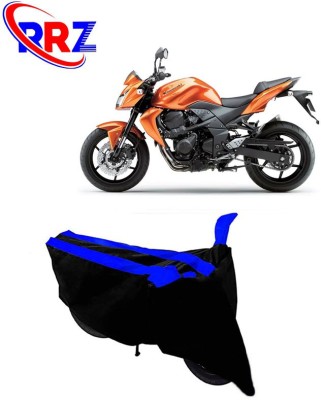 RRZ Waterproof Two Wheeler Cover for Kawasaki(Z750, Black, Blue)