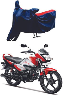OliverX Waterproof Two Wheeler Cover for Hero(Splendor I Smart, Red, Blue)