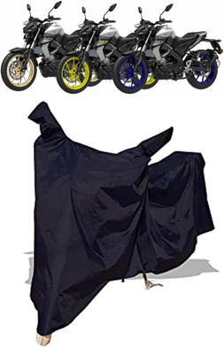 Amexride Two Wheeler Cover for Yamaha(MT-15 BS6, Black)