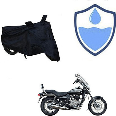 DeepShakshi AUTOMOTIVE Waterproof Two Wheeler Cover for Bajaj(Avenger 220 Cruise, Black)