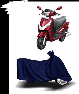 JVBRANGI Waterproof Two Wheeler Cover for Hero(Destini 125, Blue)