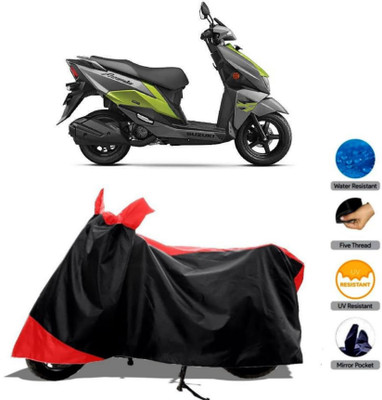 WMIZEXA Waterproof Two Wheeler Cover for Suzuki(Avenis 125, Red)