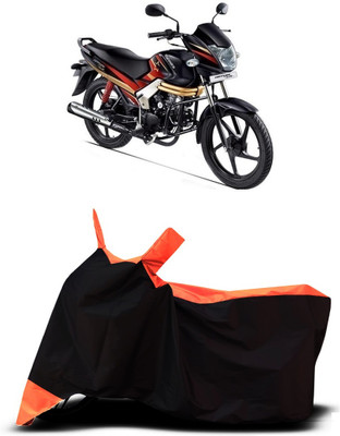VESMEI Two Wheeler Cover for Mahindra(Centuro XT, Orange)
