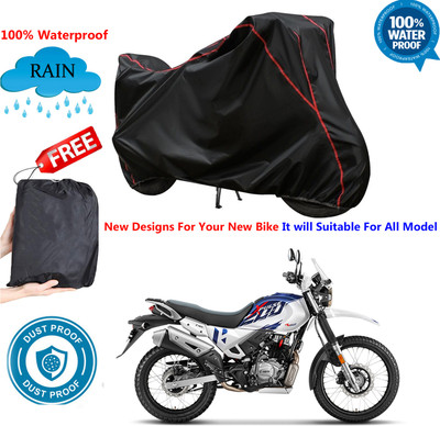 OliverX Waterproof Two Wheeler Cover for Hero(MotoCorp XPulse 200T, Black)