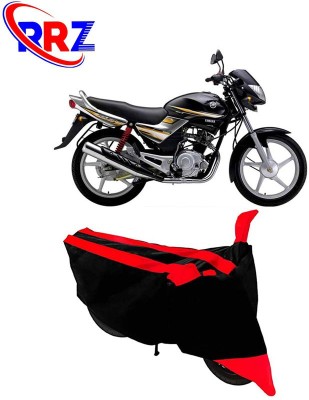 RRZ Waterproof Two Wheeler Cover for Yamaha(Libero, Black, Red)